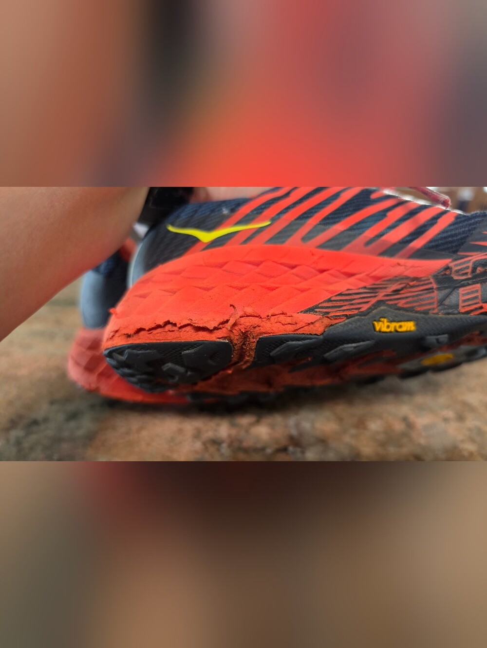 Hoka One One Speedgoat 4 trail running shoes Men's Size 10.5 - Picture 12 of 16